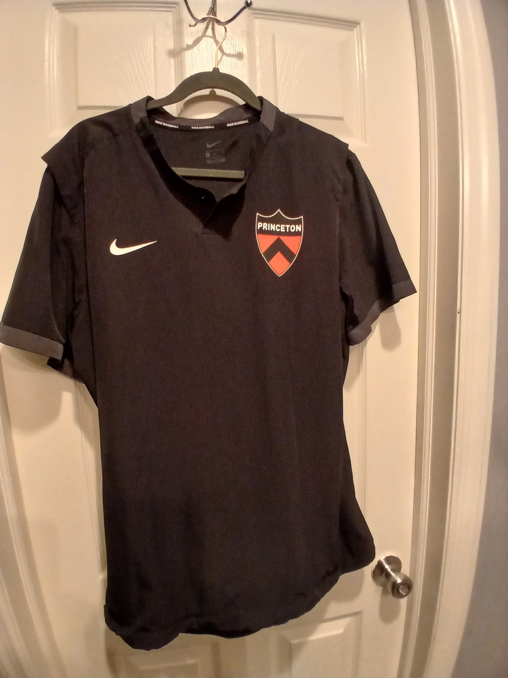 Nike Princeton Men's Black Soccer Jersey